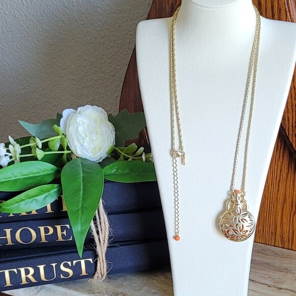 Retired Lia Sophia Tangy Necklace - Picture 3 of 5